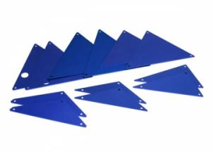 Traxxas Tube Chassis Inner Panels Blue Alu set TRX8434X