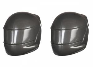 Traxxas Helmets Grey (2) TRX8518
