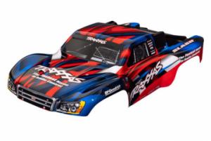 Traxxas Body Slash 2WD/4x4 Red & Blue Painted TRX5851R