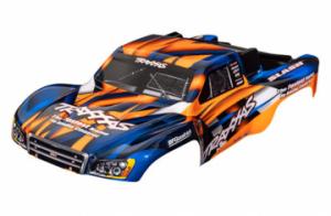 Traxxas Body Slash 2WD/4x4 Orange & Blue Painted TRX5851T