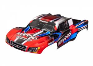 Traxxas Body Slash 4x4/2WD Red & Blue Painted TRX6928R