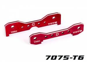 Traxxas Tie-Bars Rear Alu HD Red Sledge TRX9630R