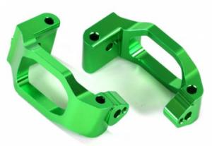 Traxxas Caster Blocks Alu Green (Pair) Maxx TRX8932G