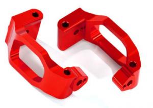 Traxxas Caster Blocks Alu Red (Pair) Maxx TRX8932R