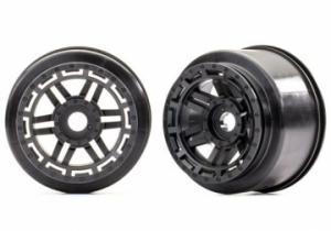 Traxxas Wheels Black (17mm) 2,8" (2) TRX8971