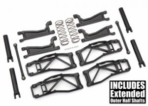 Traxxas Suspension Kit WideMaxx Svart Maxx TRX8995