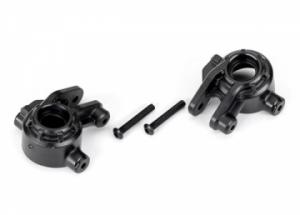 Traxxas Steering Blocks HD Black L+R (for Upgrade Kit #9080) TRX9037