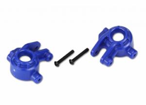 Traxxas Steering Blocks HD Blue L+R (for Upgrade Kit #9080) TRX9037X