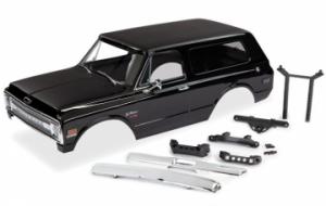 Traxxas Body Chevy Blazer Â´69 Black Complete TRX9112X