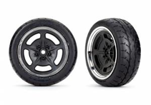 Traxxas Tires & Wheels 1.9" Touring Hot Rod Front (2) TRX9372