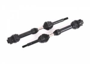 Traxxas Driveshafts Rear CV Steel Complete (2) Drag Slash, Bandit TRX9450R