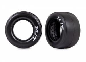 Traxxas Tires Rear Mickey Thompson Sticky Compound (2)  Drag Slash TRX9471R