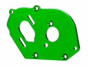 Traxxas Motor Plate 4mm Green  Magnum 272R Transmission TRX9490G