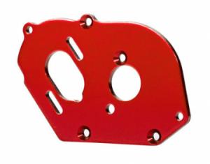 Traxxas Motor Plate 4mm Red  Magnum 272R Transmission TRX9490R