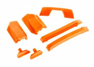 Traxxas Body Reinforcement & Roof Skidpads Orange Sledge TRX9510T