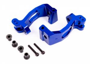 Traxxas Caster Blocks (C-Hub) Alu Blue L+R Sledge TRX9532X