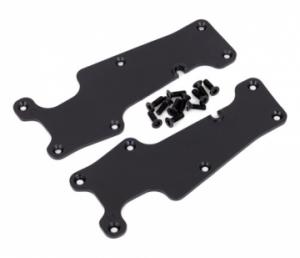 Traxxas Suspension Arm Covers Front L+R Black Sledge TRX9633