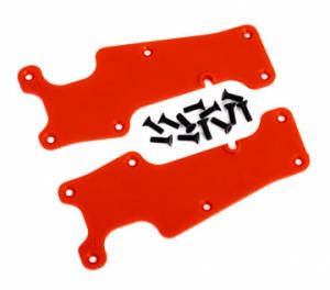 Traxxas Suspension Arm Covers Front L+R Red Sledge TRX9633R