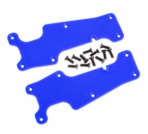Traxxas Suspension Arm Covers Front L+R Blue Sledge TRX9633X