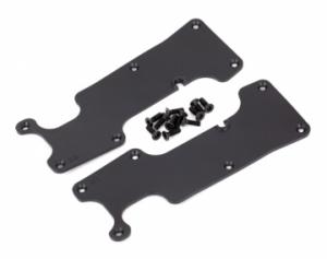 Traxxas Suspension Arm Covers Rear L+R Black Sledge TRX9634