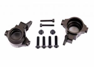 Traxxas Steering Blocks Alu Grey (Pair) Sledge TRX9635A