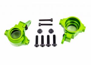 Traxxas Steering Blocks Alu Green (Pair) Sledge TRX9635G