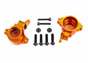 Traxxas Steering Blocks Alu Orange (Pair) Sledge TRX9635T