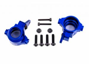 Traxxas Steering Blocks Alu Blue (Pair) Sledge TRX9635X