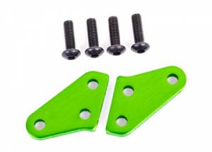 Traxxas Steering Block Arms Alu Green (for #9635,#9637) (Pair) Sledge TRX9636G