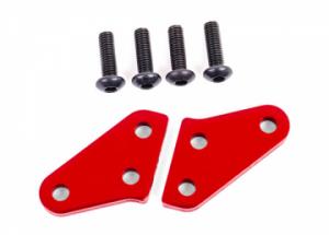 Traxxas Steering Block Arms Alu Red (for #9635,#9637) (Pair) Sledge TRX9636R