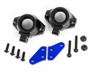 Traxxas Steering Blocks + Arms Alu Blue (Pair) Sledge TRX9637X