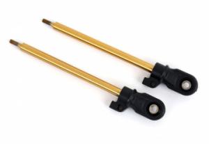 Traxxas Shock Shafts TiN-Coated 80mm GT-Maxx (2) TRX9662T