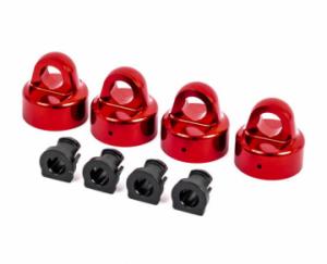Traxxas Shock Caps Alu Red GTX (4) TRX9664R