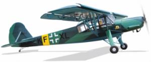 Fieseler Fi156C Storch Green 2850mm 35cc Gas ARTF