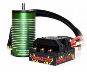 MAMBA MONSTER-2 1:8 25V WP ESC & 1515-2200KV Sensored Motor