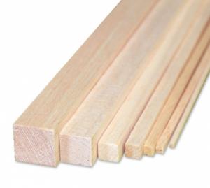 Balsa Strip 1 x 2 x 1000 mm