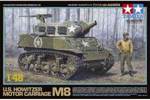 Tamiya 1/48 U.S. Howitzer Motor Carriage M8 pienoismalli