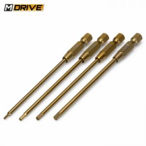 Power Tool Bits Straight Hex Set 1.5, 2, 2.5, 3mm