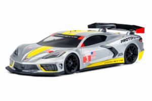 Chevrolet Corvette C8 Clear Body for 190mm TC
