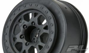 Impulse 2.2"/3.0" Black Front Wheels (2)