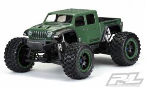 Pre-Cut Jeep Gladiator Rubicon Clear Body for X-MAXX