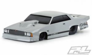 1978 ChevroletÂ® MalibuT Tough-Color (Stone Gray) Body for SlashÂ® 2wd Drag Car