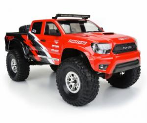 2015 Toyota Tacoma TRD Pro Clear Body with Scale Molded Accessories for 12.3" (313mm) Scale Crawlers
