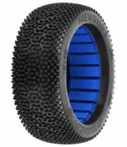 Hex Shot S4 (Super Soft) Off-Road 1:8 Buggy Tires (2) for Front or Rear