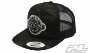 Pro-Line Manufactured Dark Camo Trucker Snapback Hat (One Size Fits Most)