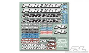 Pro-Line Team Decal sheet