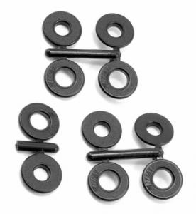 Body Savers 3/16" Posts (blk)