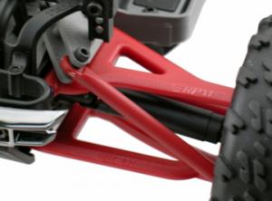 Front A-arms for the Traxxas 1/16th Scale Mini E-Revo - Red