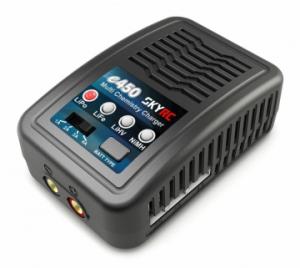 Laturi SkyRC e450 ChargerLiPo/LiFe/LiHV 2-4S, NiMH 6-8, 50W 240VAC