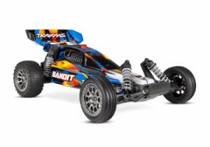 Traxxas Bandit VXL 2WD 1/10 272R RTR TQi TSM Blue ilman akkua ja laturia TRX24076-74-BLU